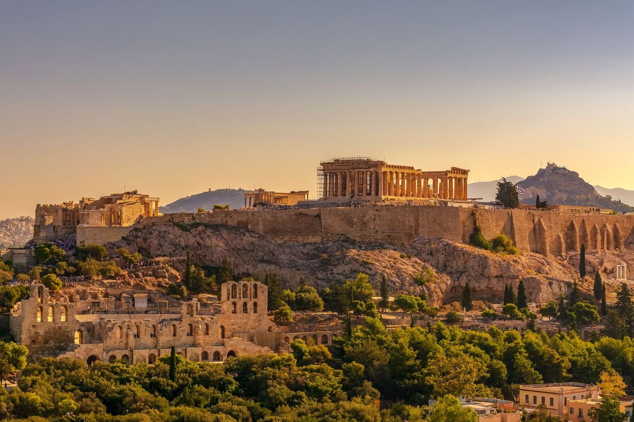 Die beeindruckende Akropolis