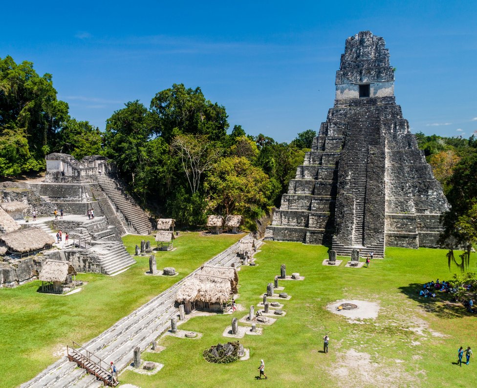 Maya-Tempel von Tikal Maya-Tempel von Tikal