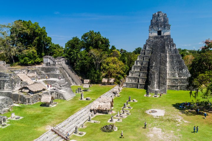 Maya-Tempel von Tikal 