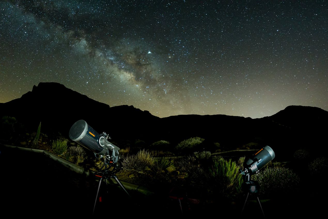 Sternenbeobachtung im Teide Nationalpark