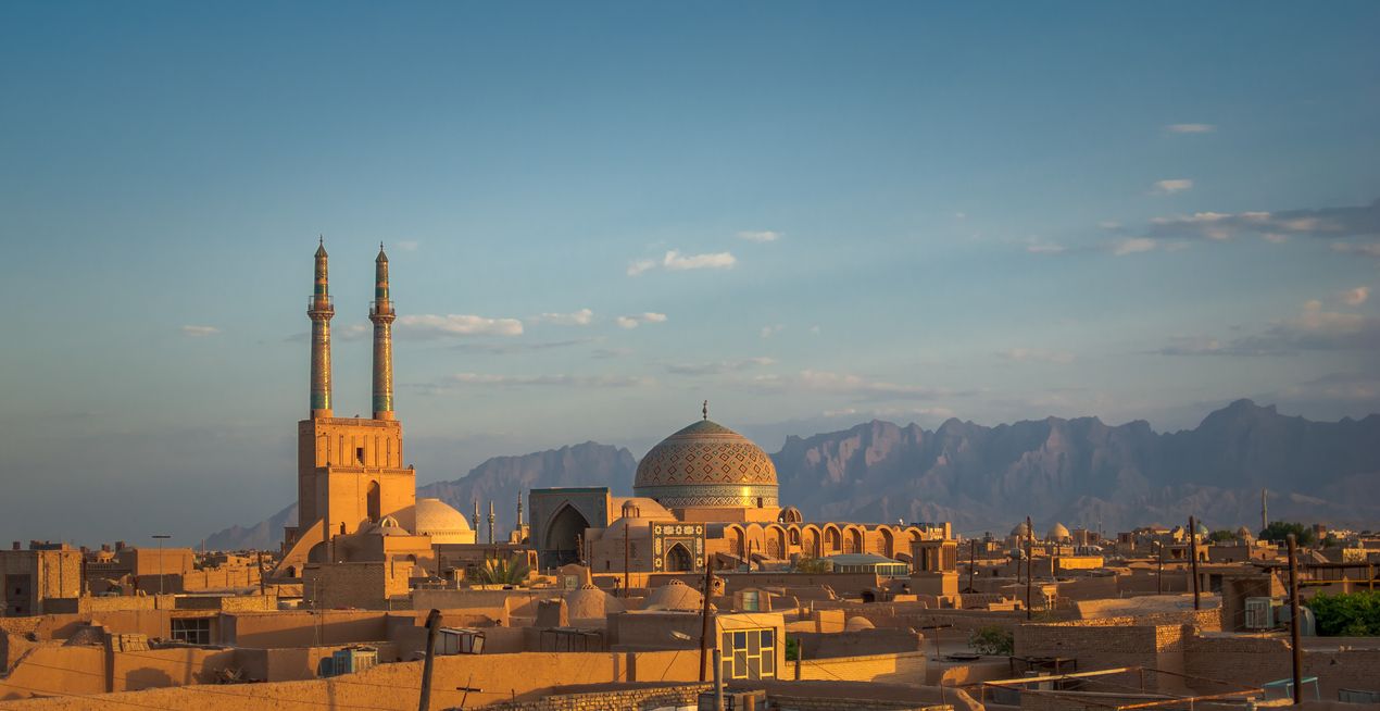 Blick über Yazd - Iran
