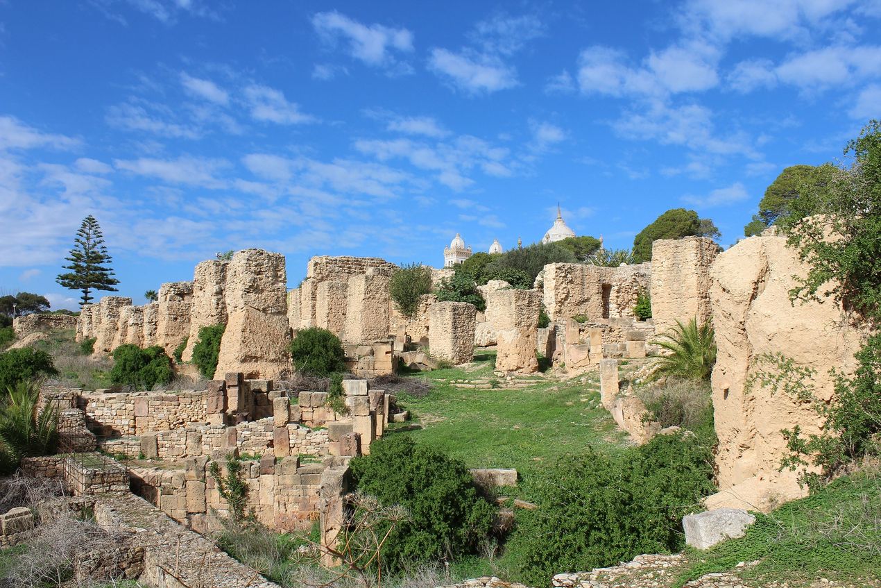 Ausgrabungsgebiet von Karthago