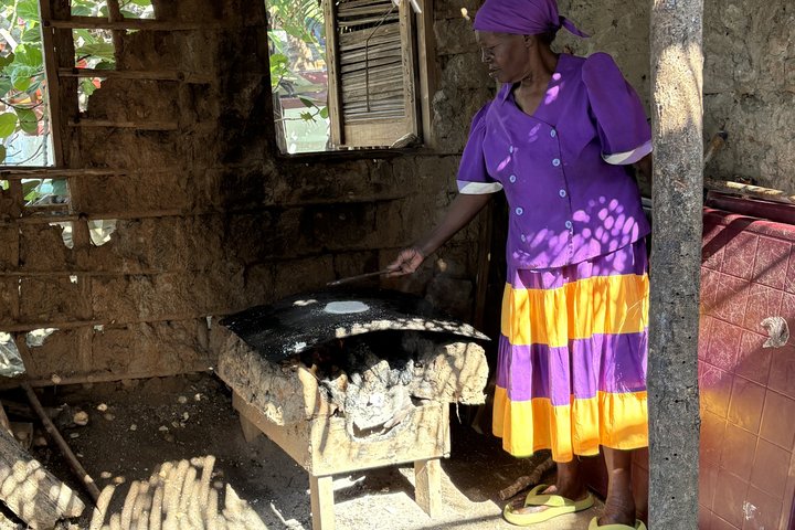 Frau vom Garifuna-Stamm Frau vom Garifuna-Stamm