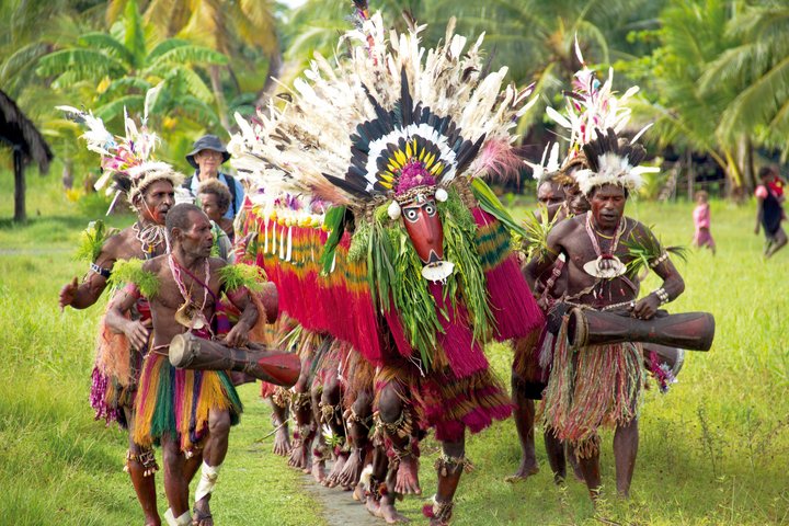 Traditioneller Sing-Sing