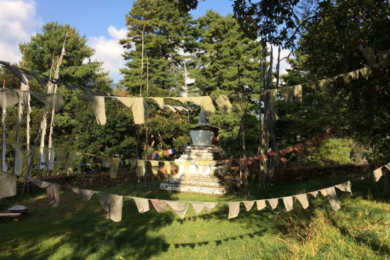 Der Garten von Ogyen Choling