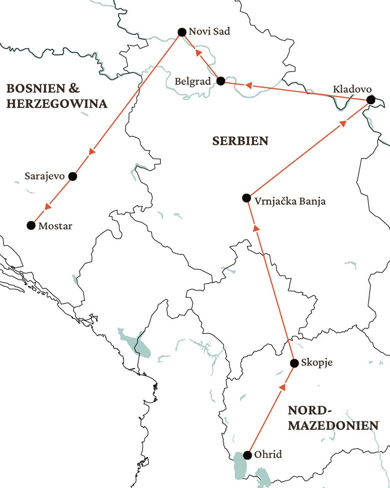 Routenkarte