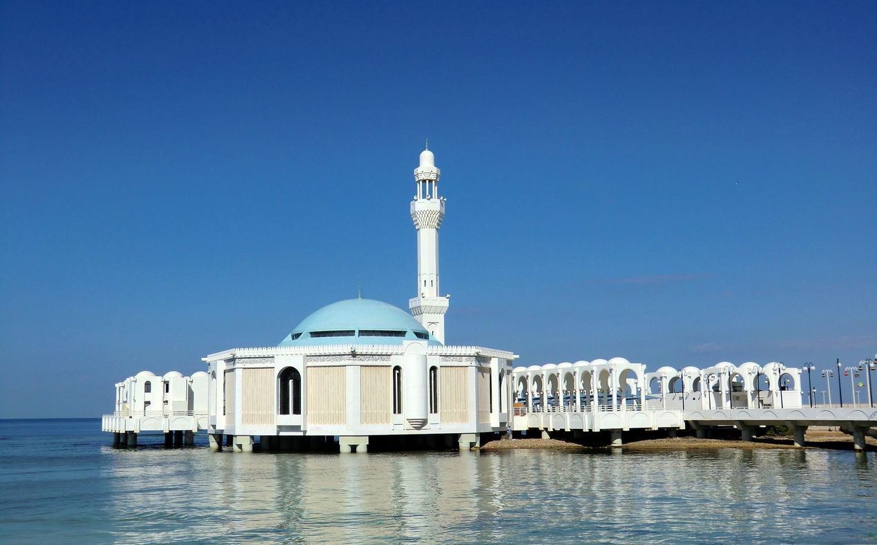 Schwimmende Moschee in Dschidda