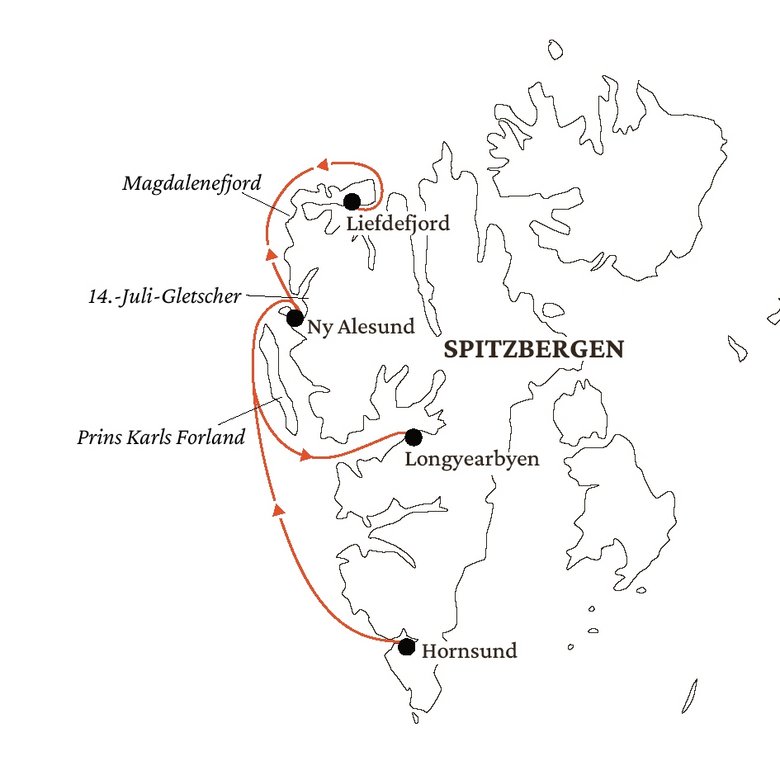Route_Spitzbergen