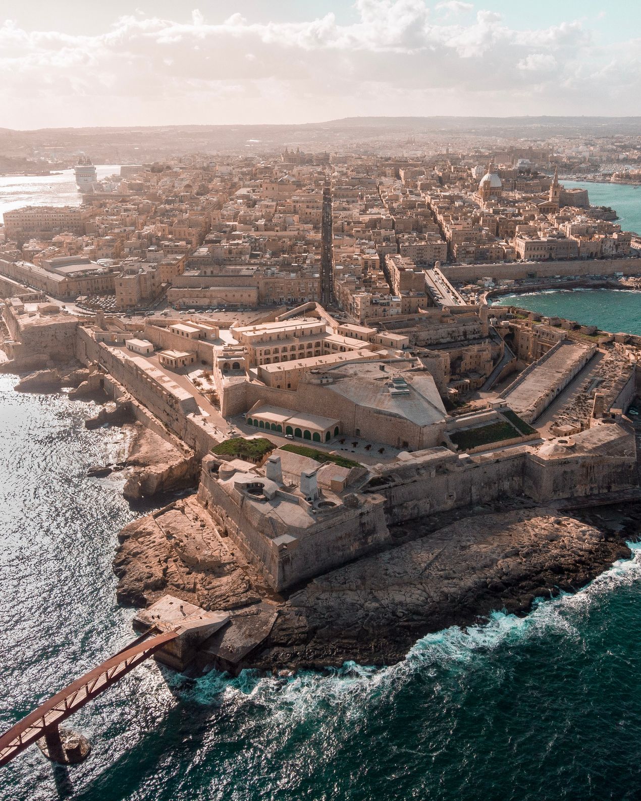 Die Altstadt von Valletta