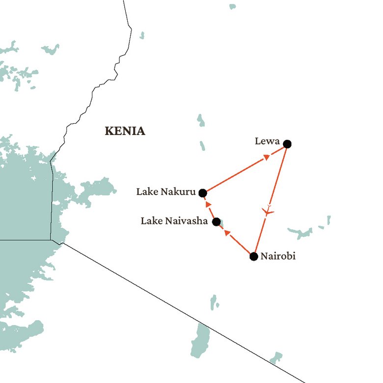 Karte Kenia Karte Kenia