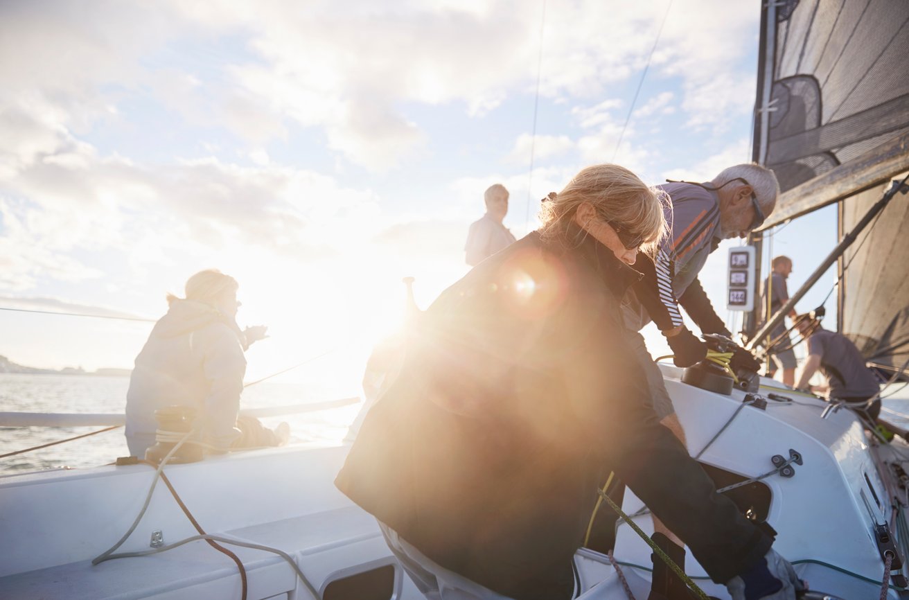 Crew auf Schiff Crew auf Schiff