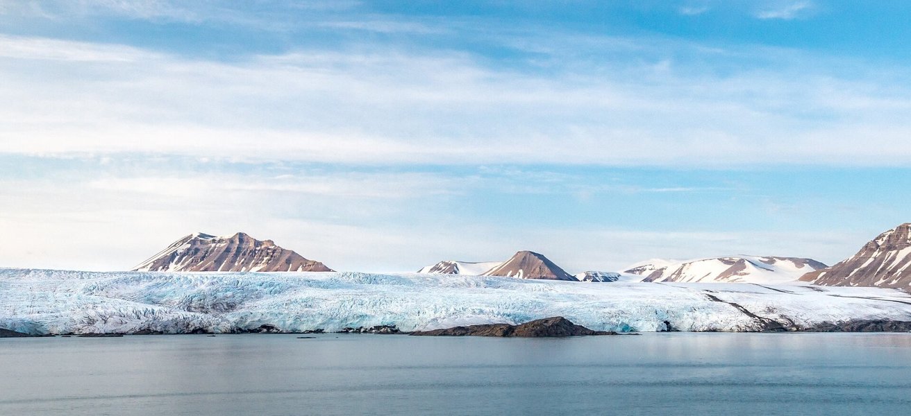 Gletscher auf Spitzbergen Gletscher auf Spitzbergen